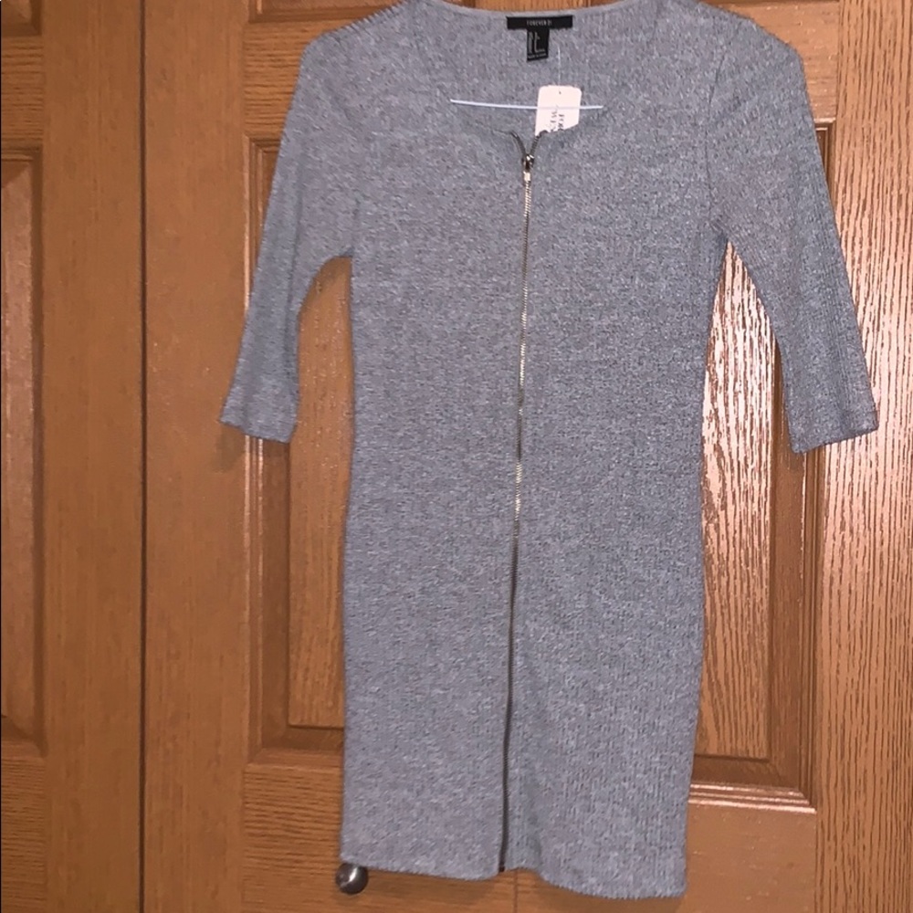 **New** Forever 21 Grey Dress